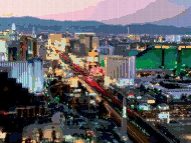 , ночной город