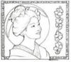 Схема вышивки «Geisha»