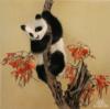 Схема вышивки «Панда на дереве»