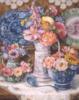 Схема вышивки &laquo;Цветы на столе&raquo;