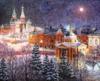 Схема вышивки «Огни ночной Москвы»