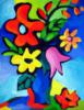 Схема вышивки «Colorful Flowers»
