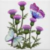 Butterflies & Flowers: оригинал