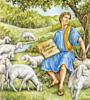 Схема вышивки «Пастушок Давид»