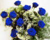 Схема вышивки &laquo;Букет синих роз&raquo;