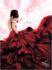 Схема вышивки «Красное платье»