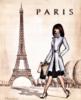 Схема вышивки «Парижанка»