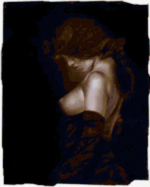 Milton Bernal, картина, девушка, женщины