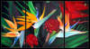 Схема вышивки «Exotic Flowers - Triptych»
