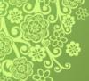 Схема вышивки «Подушка в зеленых тонах»