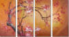 Схема вышивки «Триптих Цветущая сакура»