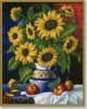Схема вышивки &laquo;Подсолнухи и груши&raquo;