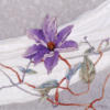 Подушка "Фиолетовый цветок": оригинал