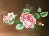 Схема вышивки «Кустовая роза»