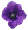 Схема вышивки «Фиолетовый цветок»
