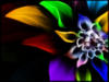 Схема вышивки «Цветок-радуга»
