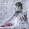 Схема вышивки «Девочка с вишнями»