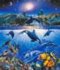 Схема вышивки &laquo;Дельфины&raquo;