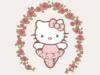Схема вышивки «Hello Kitty flowers»