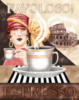 Схема вышивки «Реклама кофе»
