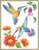 Схема вышивки &laquo;Колибри&raquo;
