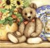 Схема вышивки «Teddy & Flowers»
