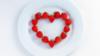 Схема вышивки «Сердце на блюдечке»