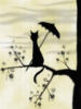 Схема вышивки «Кошка на дереве»