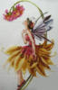 Схема вышивки «Фея на цветке»