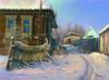 Зима в деревне: оригинал