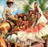 Схема вышивки «Прекрасные латиноамериканки»
