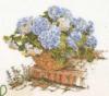 Схема вышивки &laquo;Гортензия&raquo;