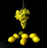 Виноградно-лимонный натюрморт: оригинал