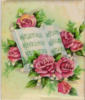 Схема вышивки «Розы и ноты»