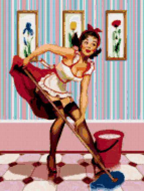 , живопись, искусство, картина, люди, девушка