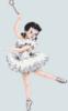 Схема вышивки «Маленькая балерина»