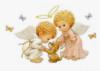 Схема вышивки «Маленькие ангелочки»