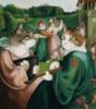 Схема вышивки «Коты в худож.и лит.проииведения»