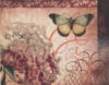 Схема вышивки «Гортензия и бабочка»