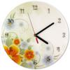 Схема вышивки «часы цветы»