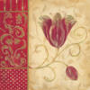 Схема вышивки «Красный тюльпан 1»