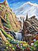 Схема вышивки &laquo;Ручей в горах&raquo;