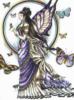 Схема вышивки «Лесная фея бабочек»