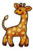 Жираф в детскую: оригинал