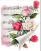 Схема вышивки «Розовая музыка»