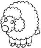 Схема вышивки «Овца»
