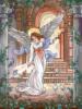 Схема вышивки «Ангел, кормящий голубей»