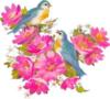 Схема вышивки &laquo;Pticy i cvety&raquo;