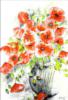 Схема вышивки &laquo;Акварельные маки&raquo;