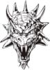 Схема вышивки «Дракон - символ 2012»